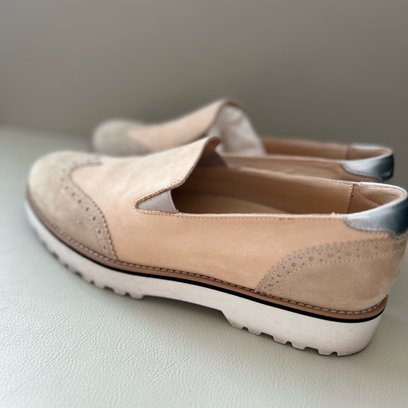 Hogan pre owned leather flats in base - Picture 6 of 8